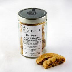 Cantucci al pepe di giava con cioccolato e mirtilli rossi