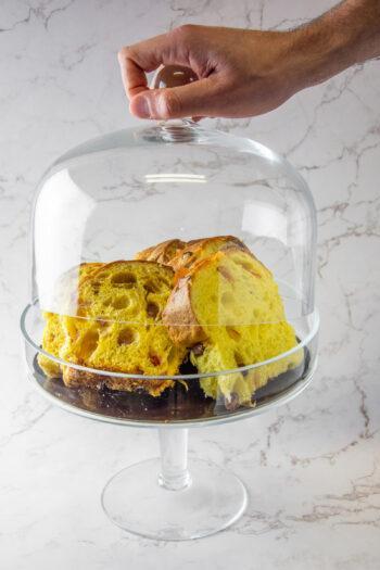 Bauletto di panettone tradizionale artigianale